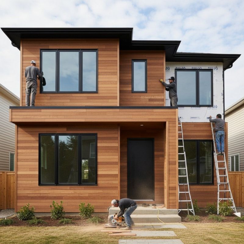 Wood Siding Replacement
